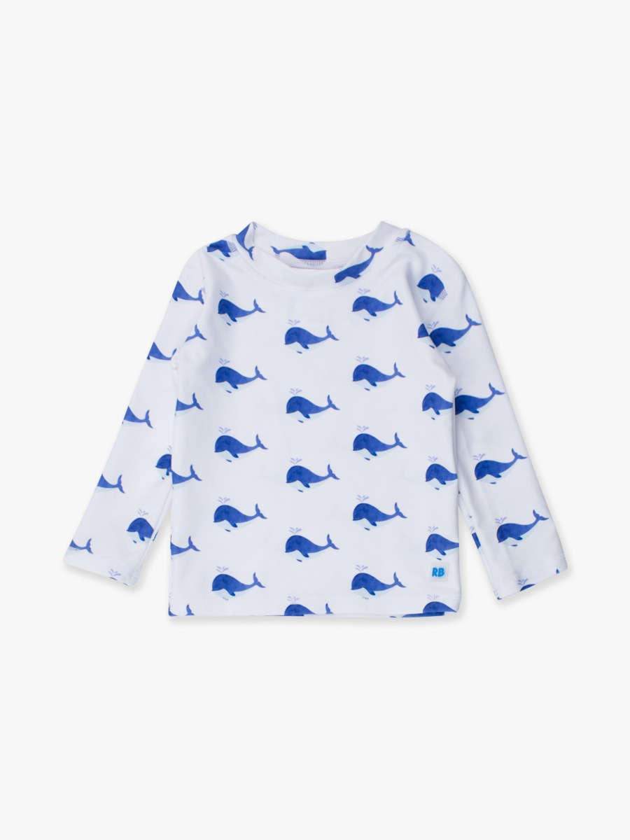 Whale Friends Long Sleeve Rash Guard