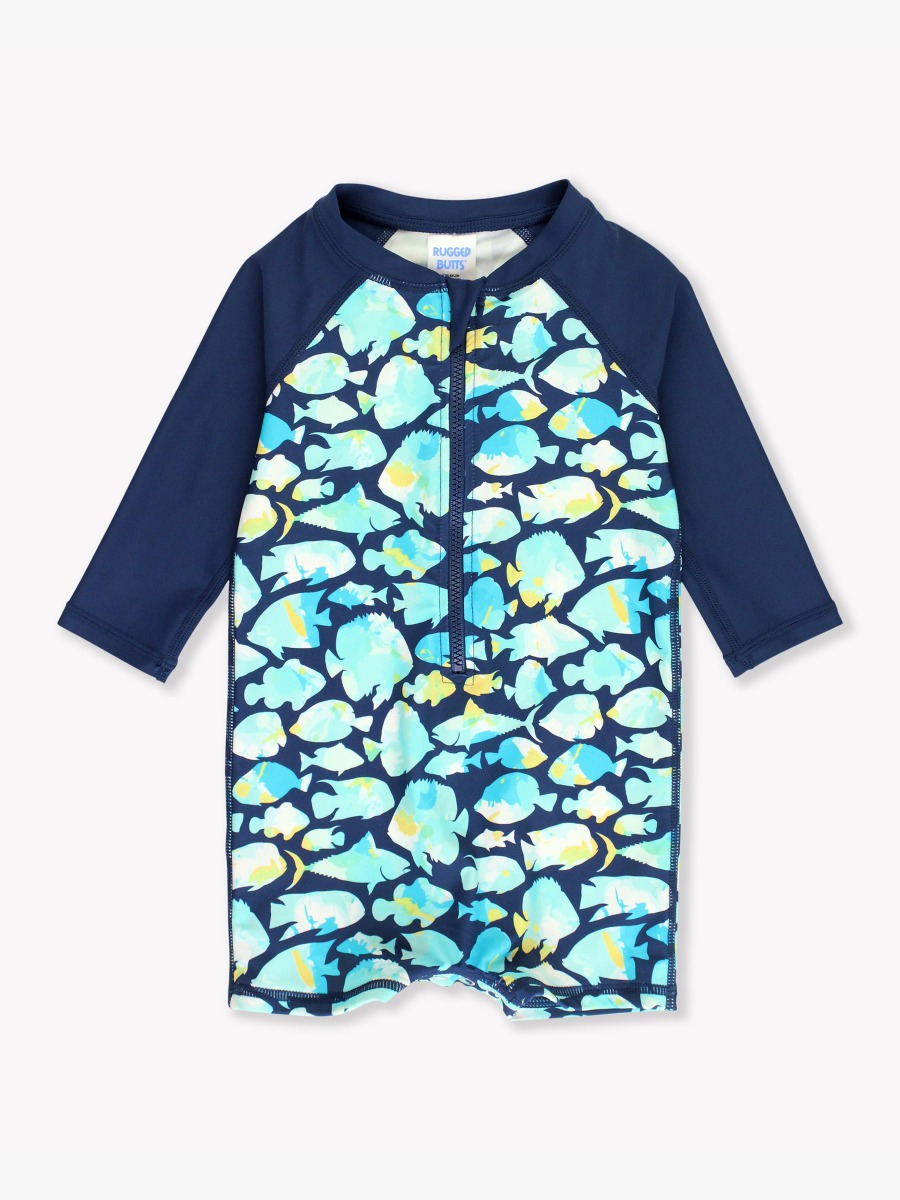 Fish Friends Long Sleeve One Piece Rash Guard