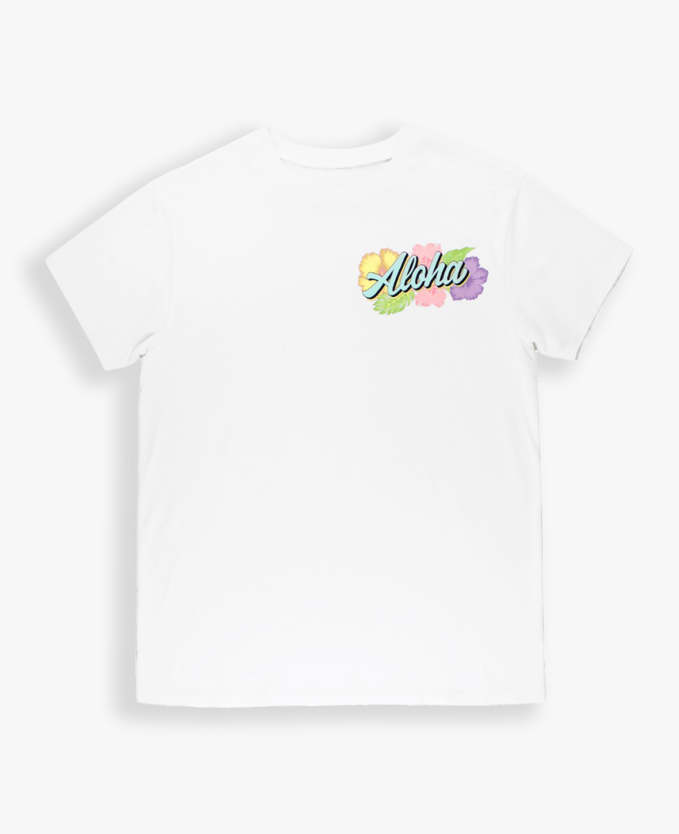 Women's White Graphic Tee
