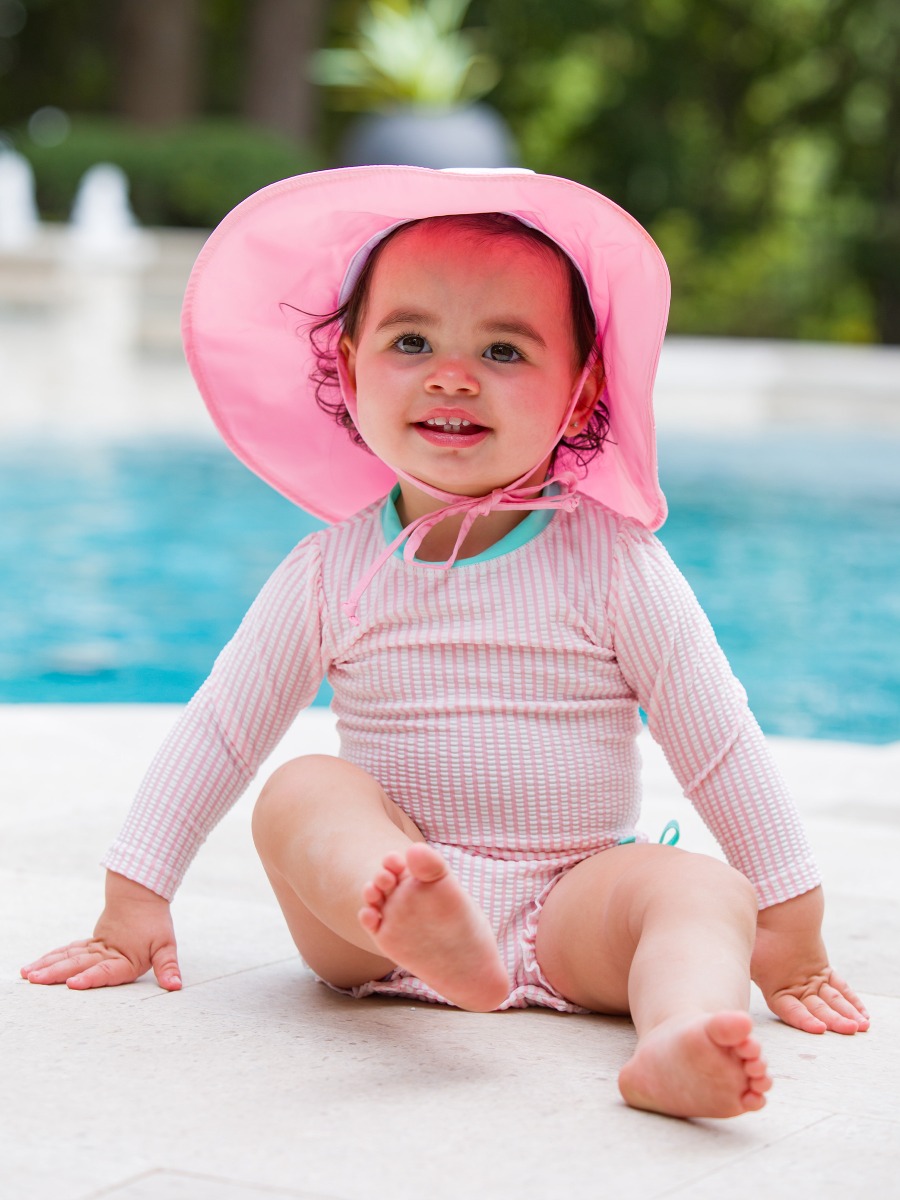Pink Sun Protective Hat