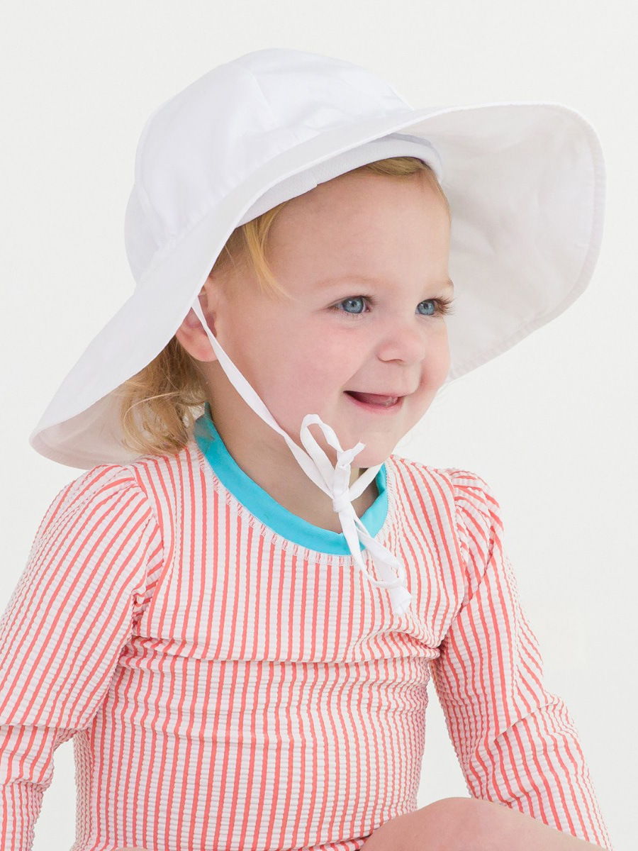 White Sun Protective Hat