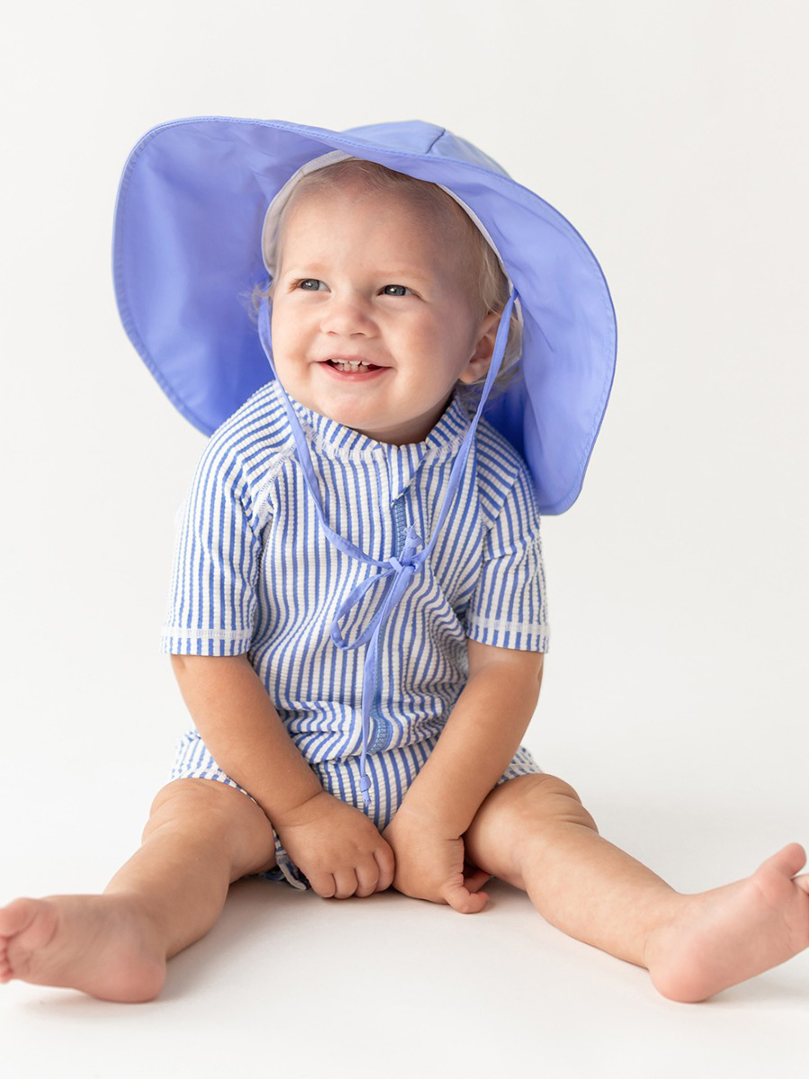 Periwinkle Blue Sun Protective Hat