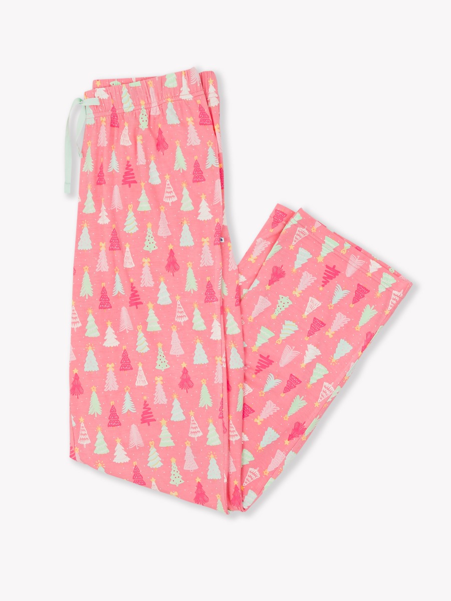 Merry Pink Pines Adult Pajama Pants
