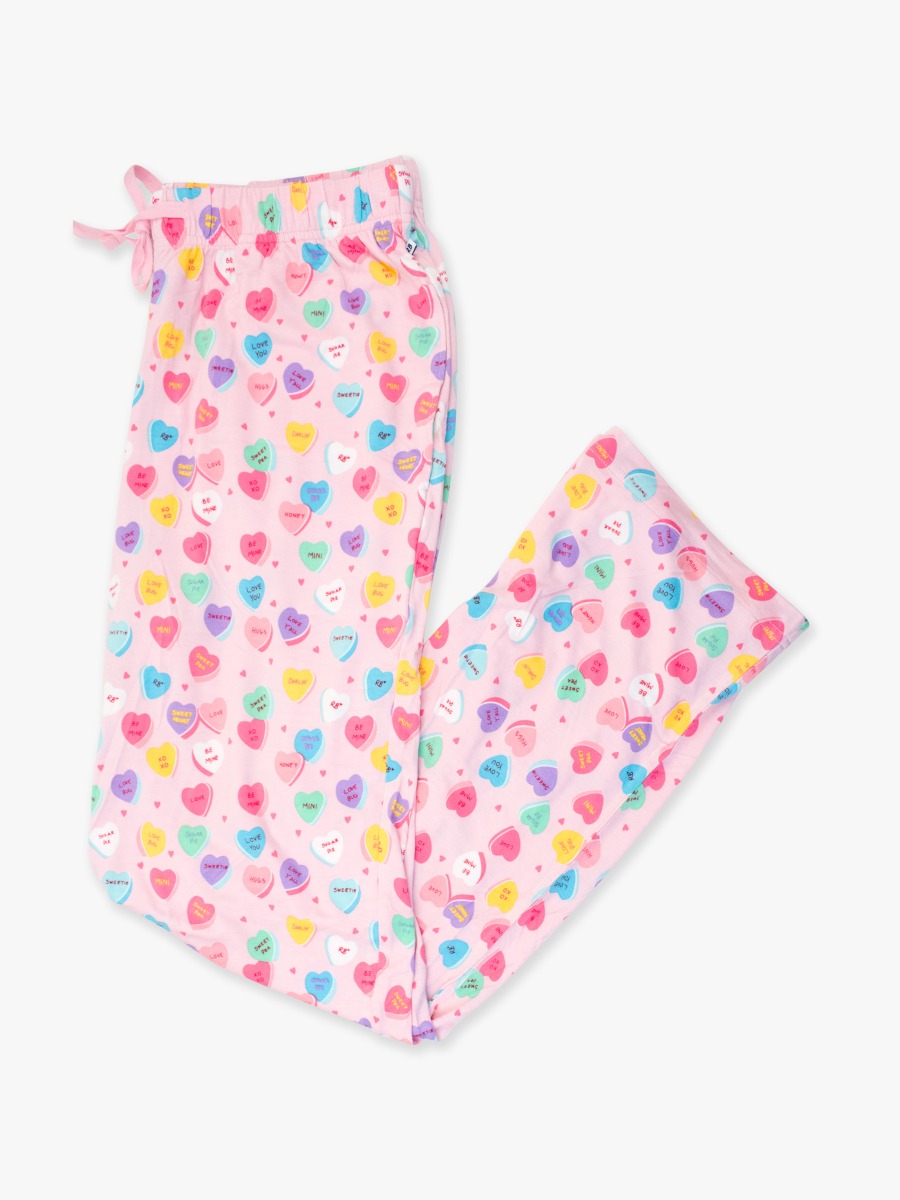 Be My Valentine Adult Pajama Pants, Bamboo Viscose