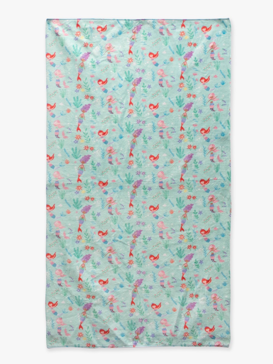 Mermaid Princess Printed Beach Towel 