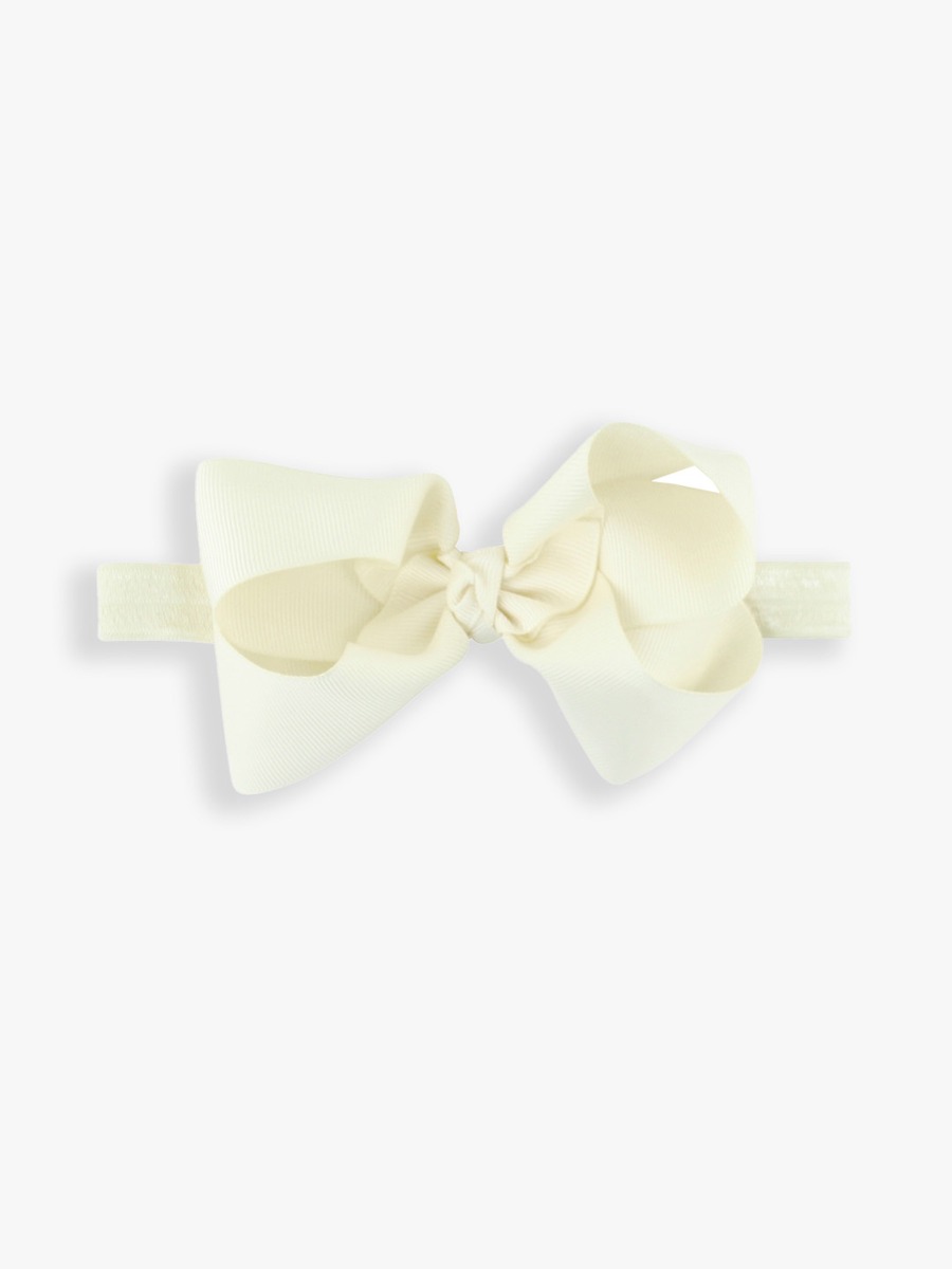 Ivory Bow Headband