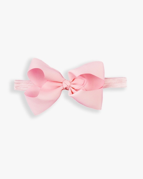 Pink Bow Headband