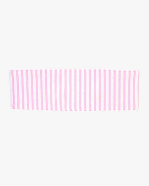 Pink Seersucker Swim Headband