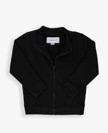 Black French Terry Jacket