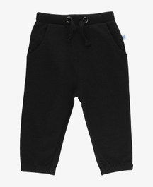 Black Knit Jogger Pants