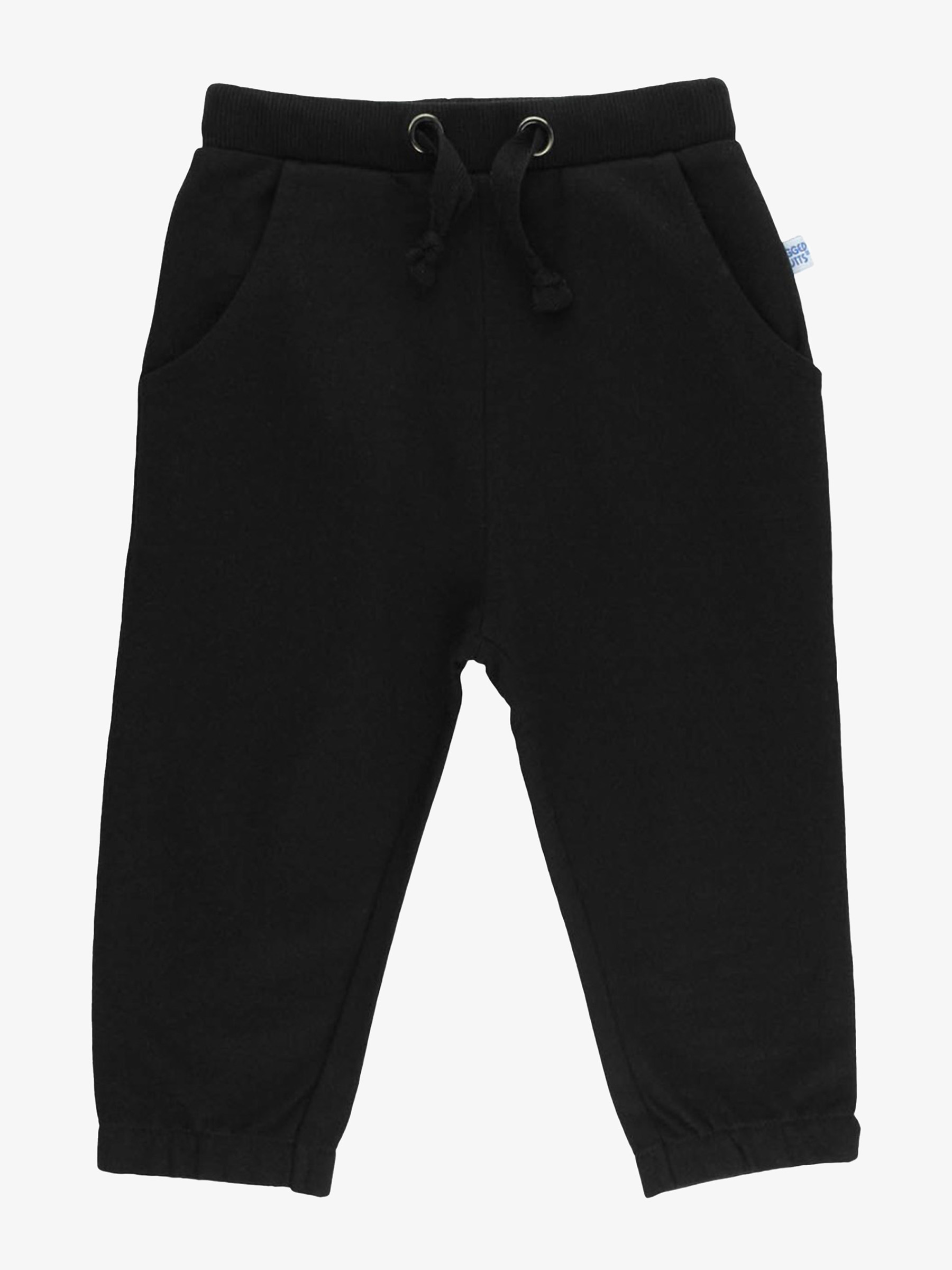 Black Knit Joggers