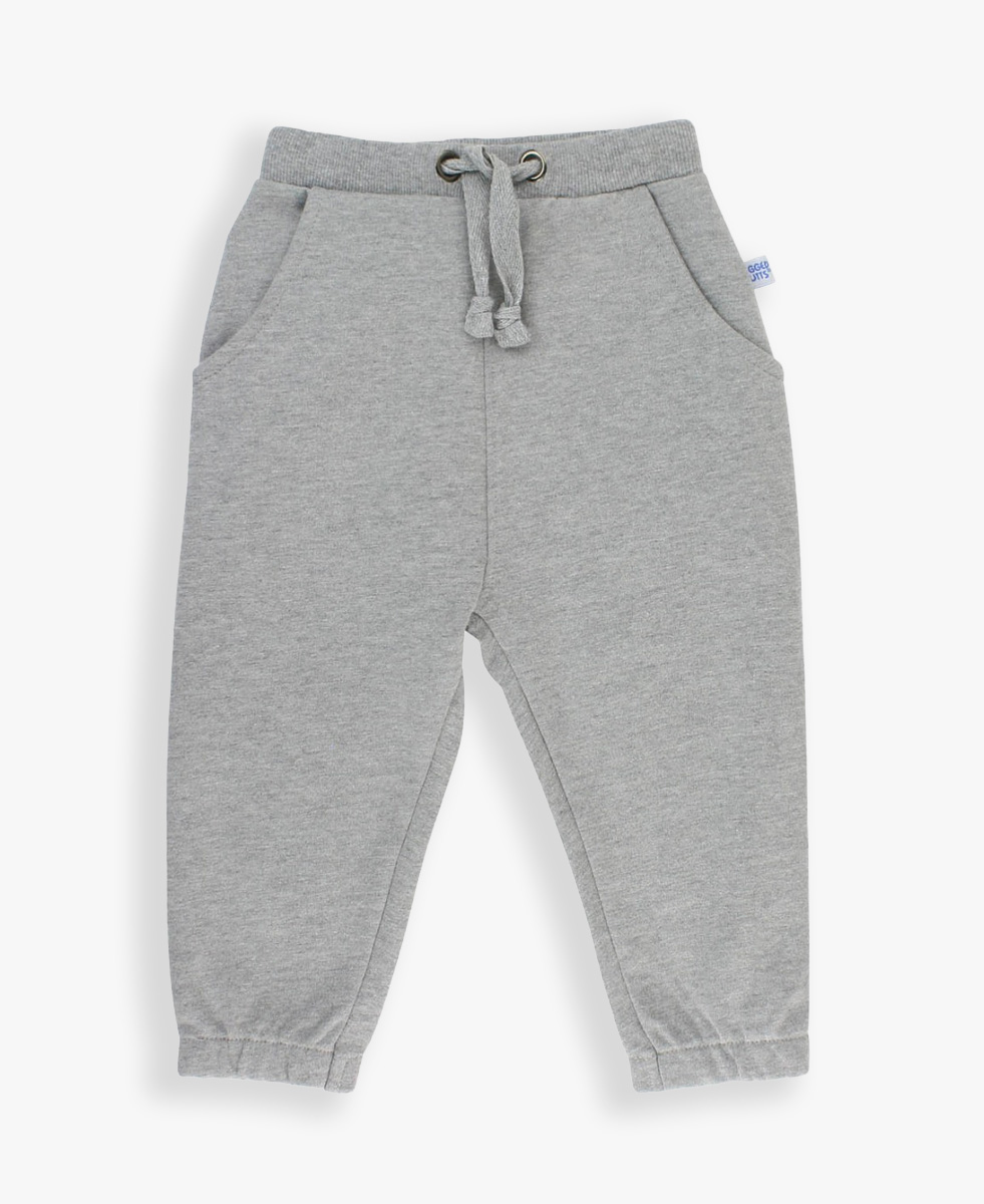 Heather Gray Knit Joggers