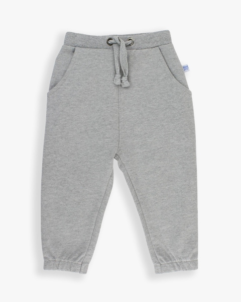 Heather Gray Knit Joggers