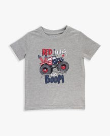 Red White and Boom Americana Graphic Tee