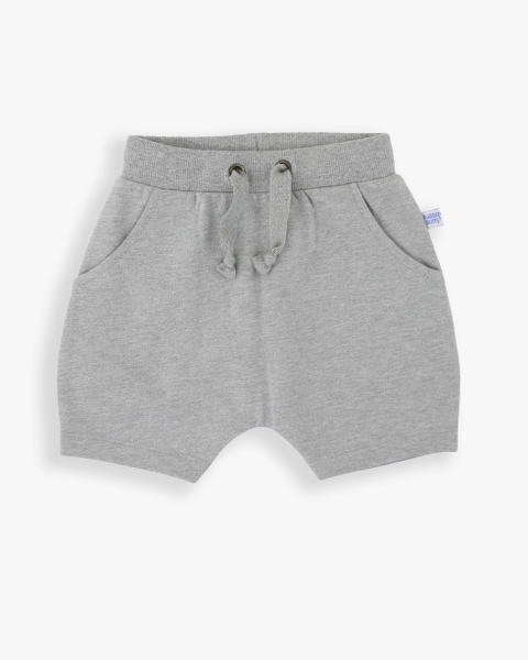 Heather Gray Jogger Shorts