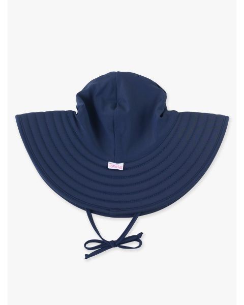 Navy Swim Hat w/ Navy Underneath