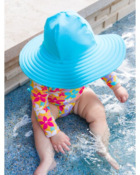Bright Aqua Swim Hat