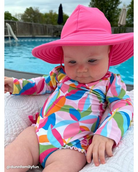 Hot Pink Swim Hat