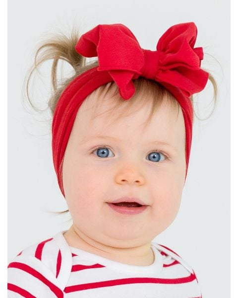 Red Big Bow Headband