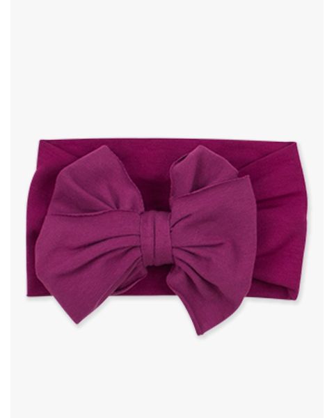 Plum Tart Big Bow Headband