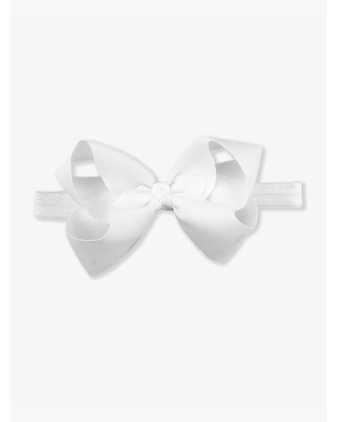 White Bow Headband