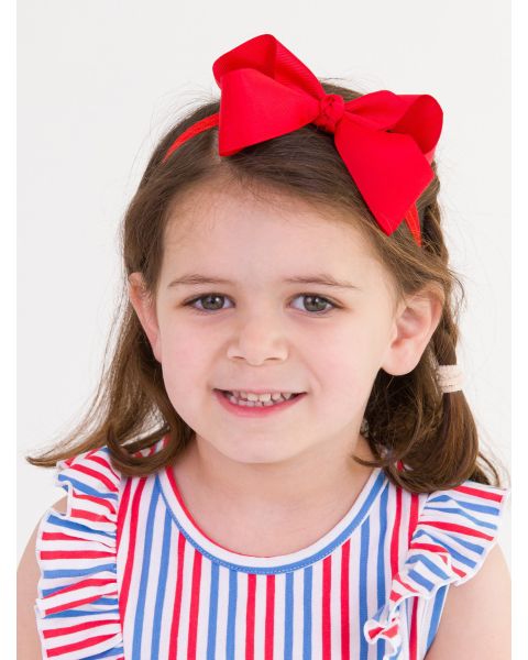Red Bow Headband