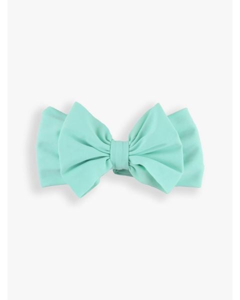 Vintage Aqua Swim Bow Headband