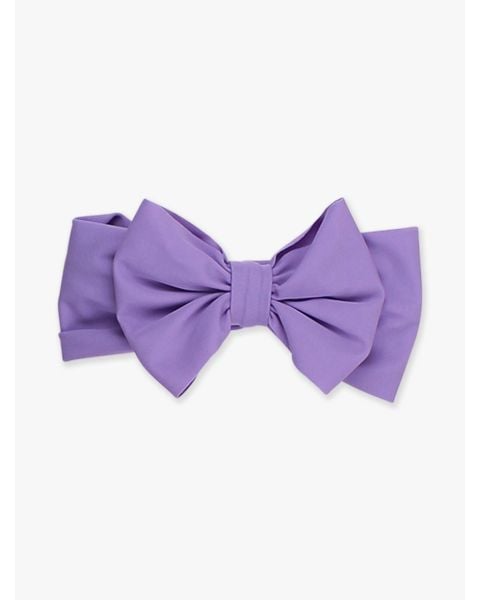 Wisteria Purple Swim Bow Headband