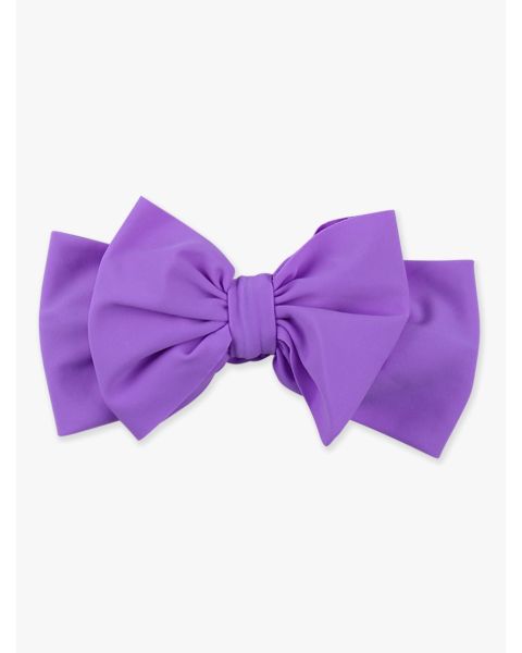 Neon Purple Swim Bow Headband