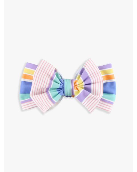 Rainbow Lane Stripe Swim Bow Headband