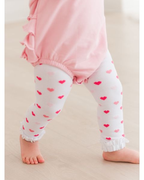 Forever and Always Patterned Footless Ruffle Tights