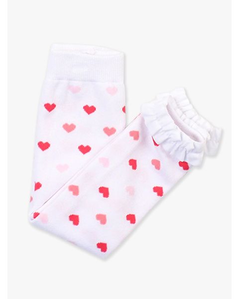 Forever and Always Patterned Footless Ruffle Tights