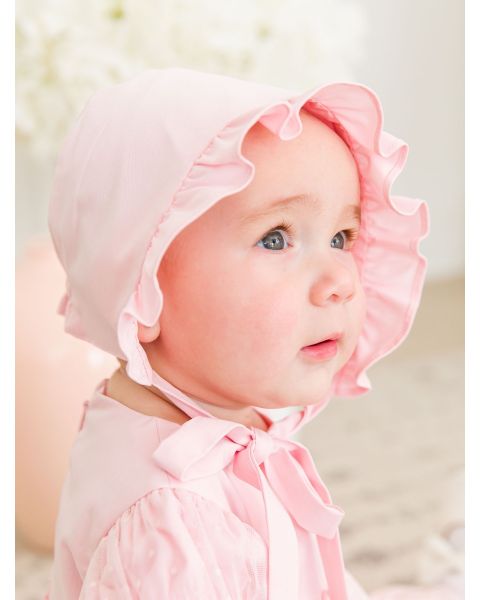 Baby Pink Bonnet