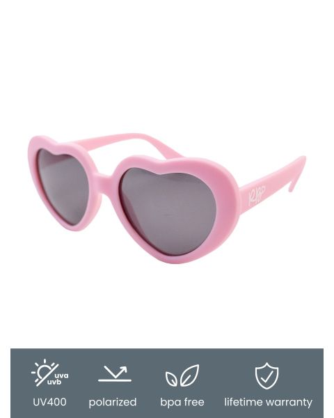 Pink Heart Shaped Sunglasses