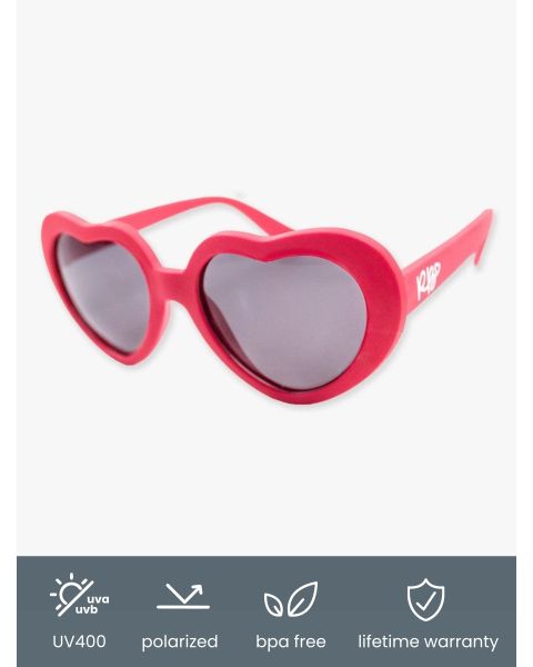 Red Heart Shaped Sunglasses