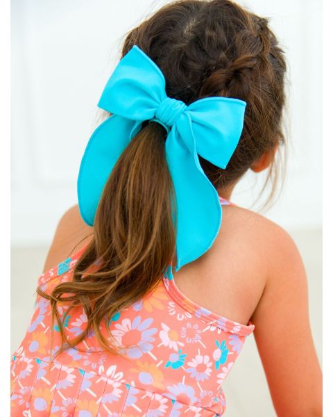 Bright Aqua Active Bow