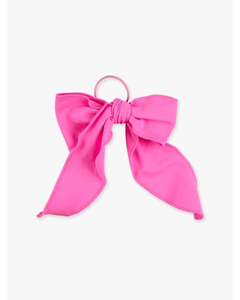 Neon Pink Active Bow