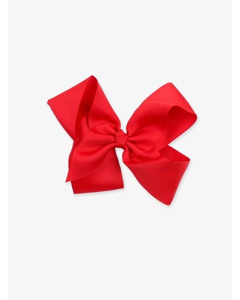 Red Big Bow Hair Clip