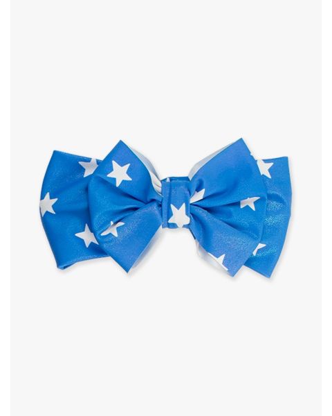 Blue Star Shimmer Swim Bow Headband