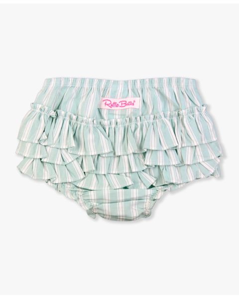 Retro Stripe Wave RuffleButt Bloomer