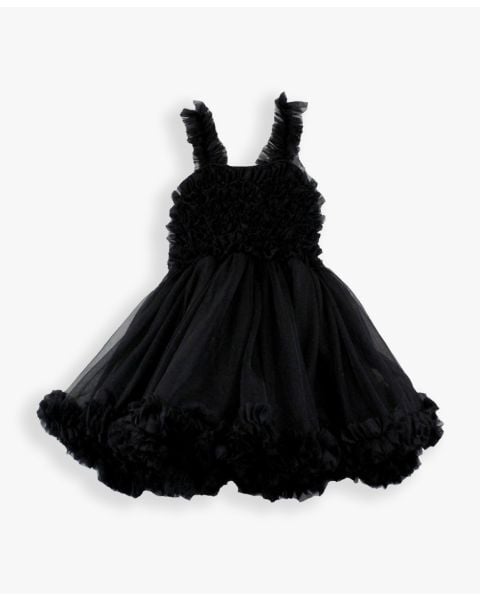 Black Tulle Sleeveless Princess Petti Dress