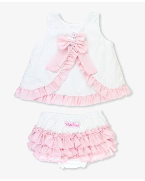 Swiss Dot Swing Top and Bloomer Set