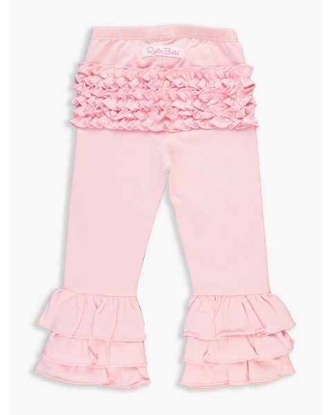 Baby Pink Ruffle Flare Pants