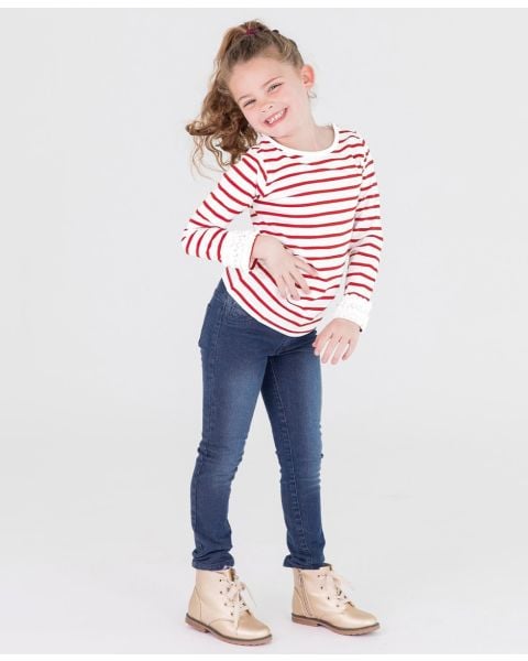 Medium Wash Skinny Jeans
