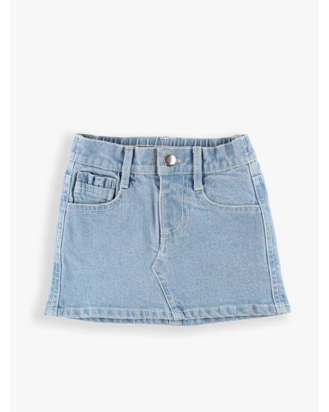 Light Wash Denim Skirt