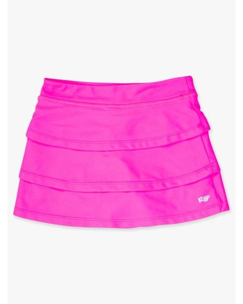 Neon Magenta Active Skort