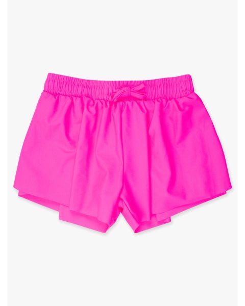 Neon Magenta Active Butterfly Shorts