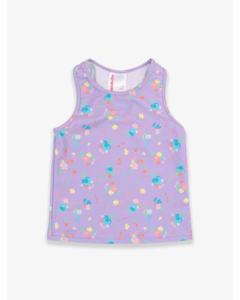 Purple Garden Active Tank Top