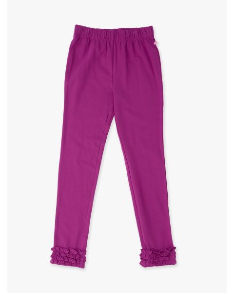 Plum Tart Ruffle Leggings