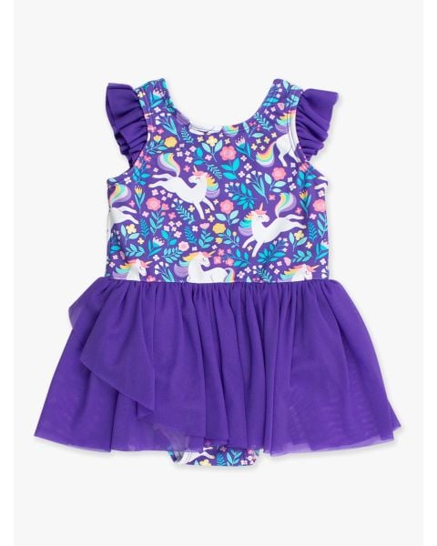 Unicorn Meadow Flutter Sleeve Leotard